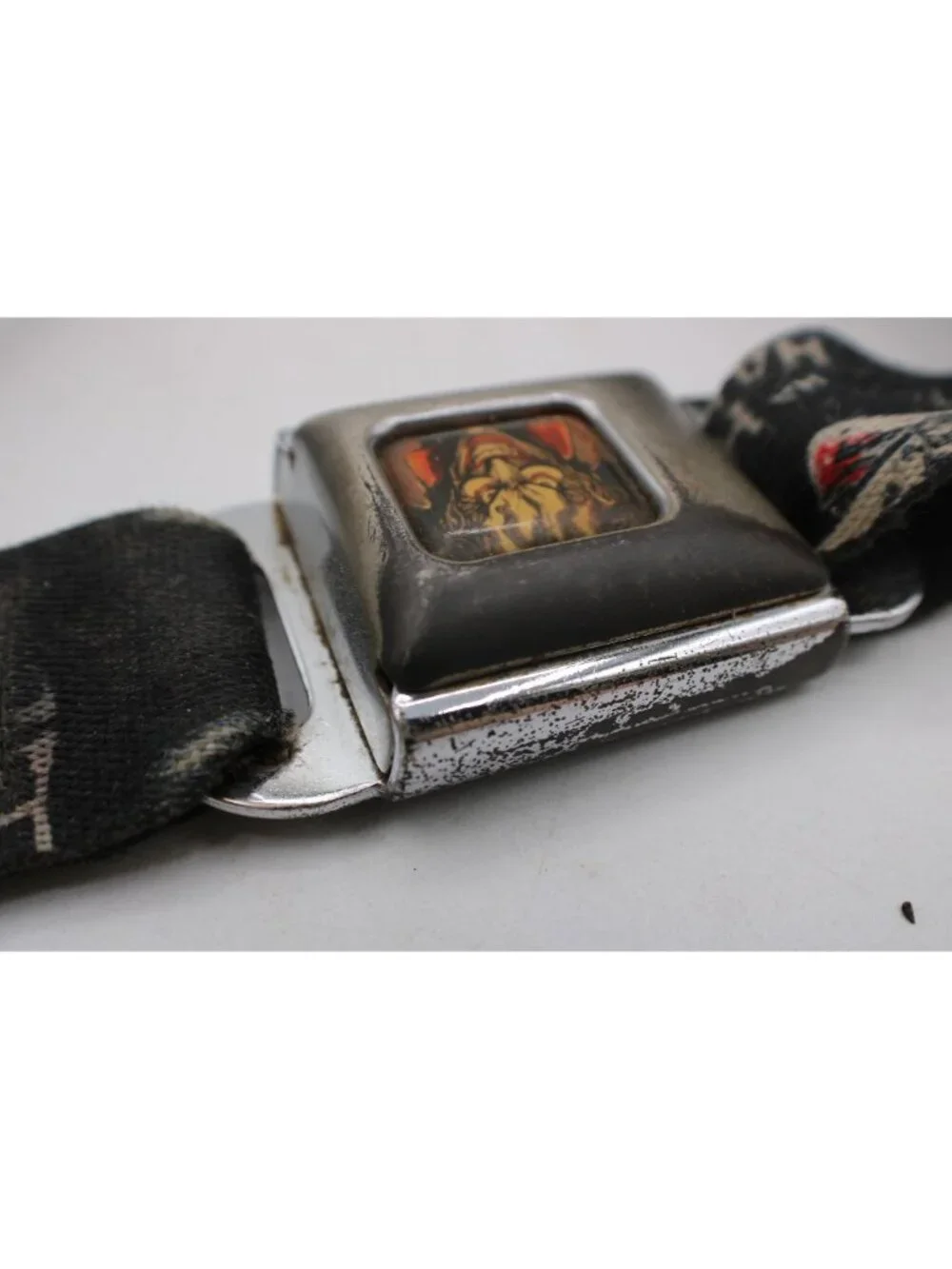 Buckle-Down Joker Seatbelt Belt Adjust DC Comics Twisted Graphic Y2K Retro Pop